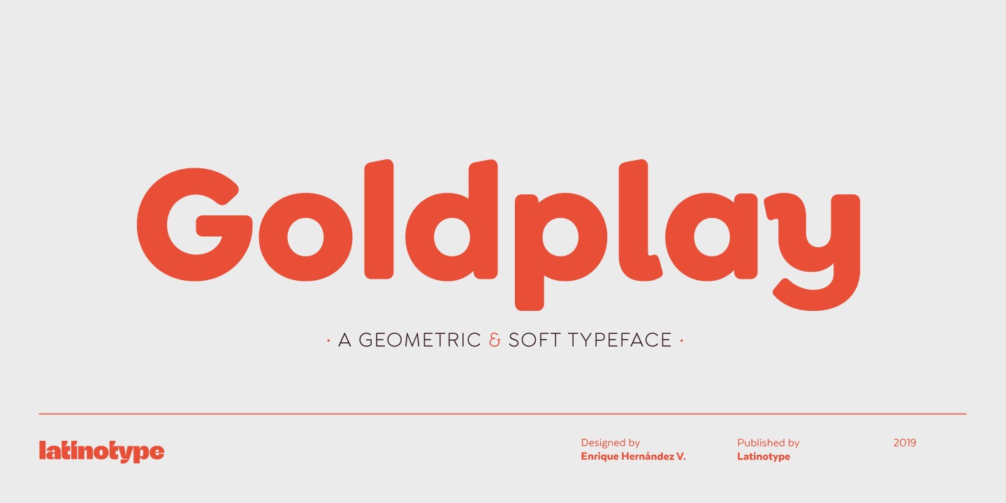 Example font Goldplay #1